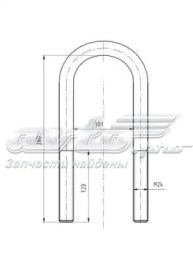 Стремянка рессоры STR50012 STR