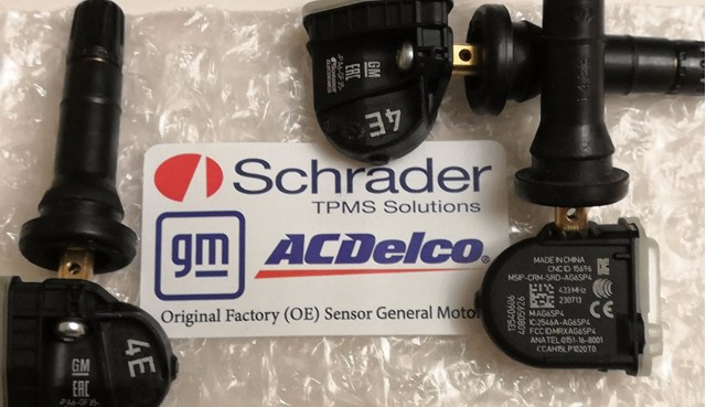 13598463 General Motors sensor de pressão de ar nos pneus