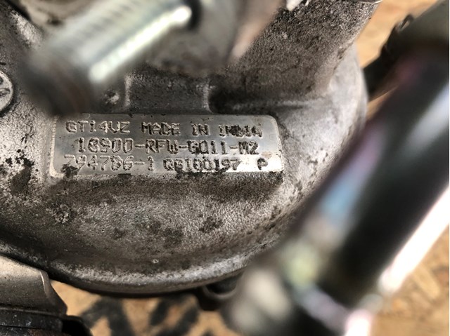 18900RFWG011M2 Honda Турбонаддув