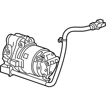 42664213 General Motors compressor de aparelho de ar condicionado