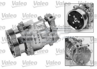 Compresor de aire acondicionado coche 699110 VALEO