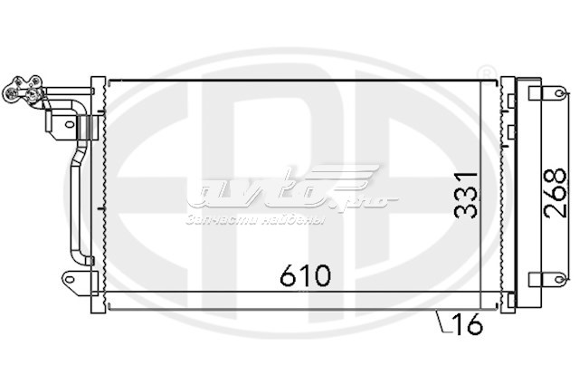 AC VAG motor montado