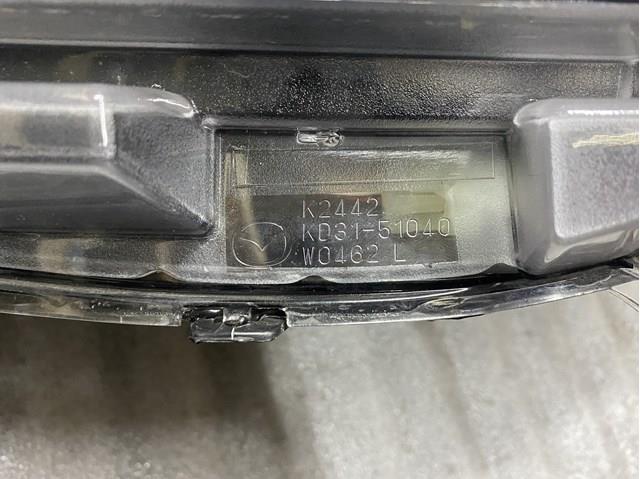 Левая фара KD3151040 Mazda