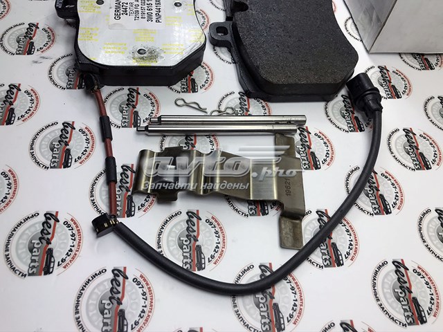 3W0698151AB Bentley Колодки передние