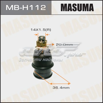 MBH112 Masuma Палец шаровой нижний