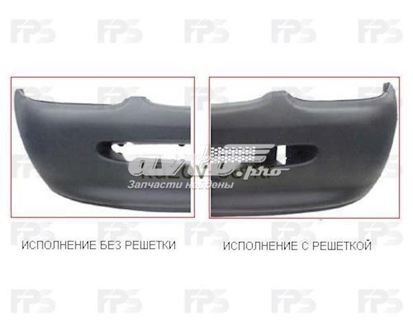 Бампер на авто FPS FP2530905 цена, от 52.00 USD
