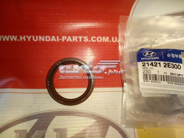 214212E300 Hyundai/Kia vedação dianteira de cambota de motor