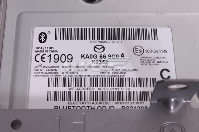  Mazda KA0G669C0A цена, от 93.12 USD
