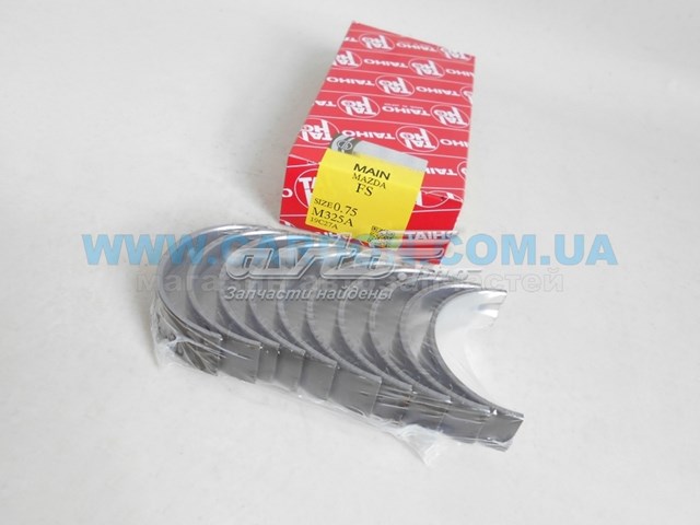 Купить M325A075 Taiho Вкладыши коленвала коренные, комплект, 3-й ремонт (+0,75)