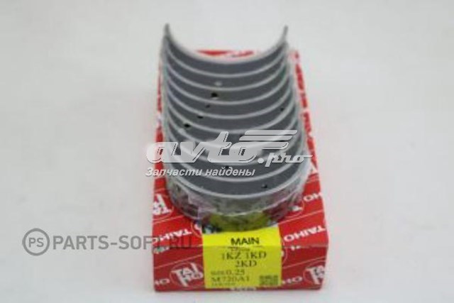 Купить M720A1025 Taiho Вкладыши коленвала коренные, комплект, 1-й ремонт (+0,25)