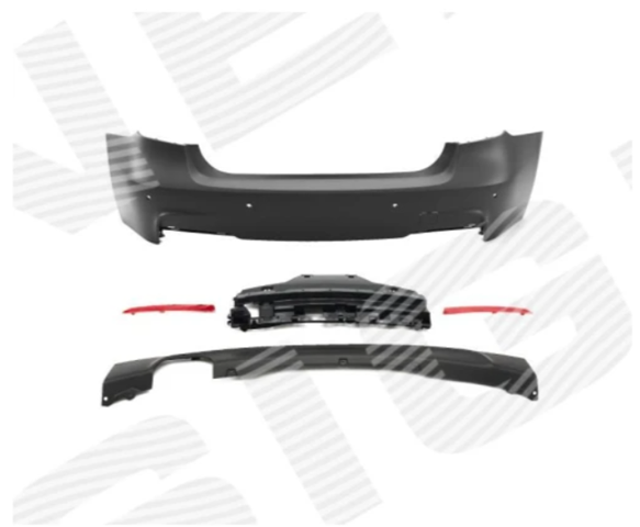 Бампер задний Signeda PBM04197BA цена, от 120.36 USD
