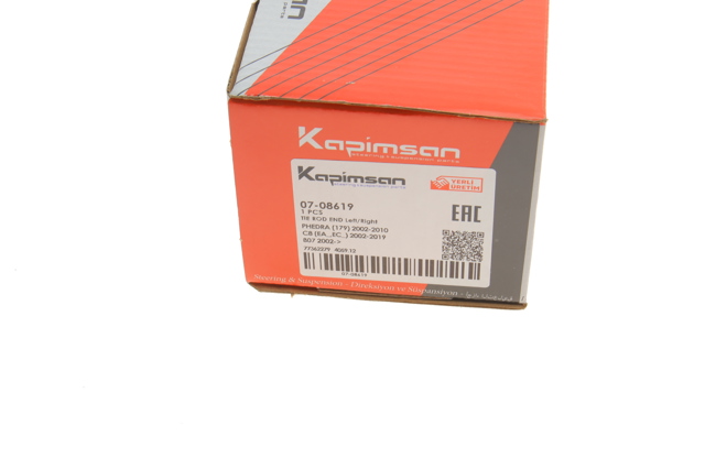 Наконечник поперечной рулевой тяги 0708619 Kapimsan