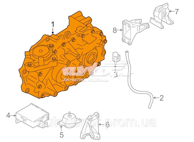 АКПП в сборе (автоматическая коробка передач) NISSAN 320B03NA0A