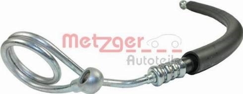 Manguera de alta presion de direccion, hidraulica 2361030 METZGER