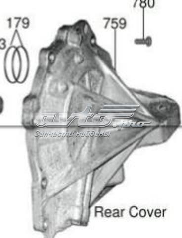 3510233010 Toyota tampa traseira da caixa de mudança