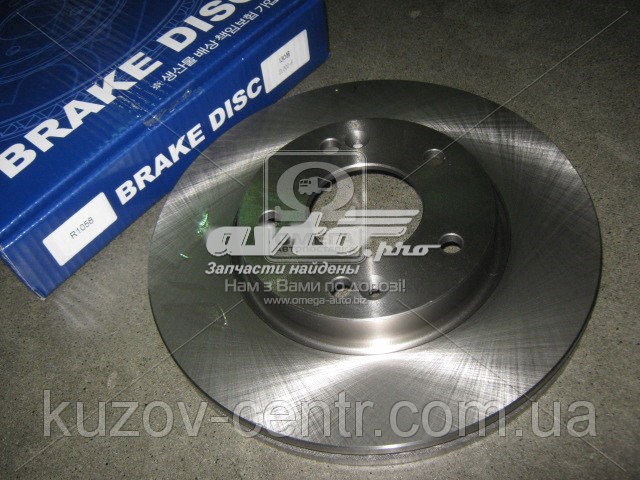 R1058 VALEO Диск тормозной передний