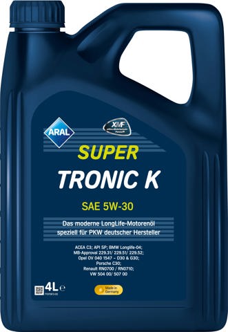 Масло моторное ARAL 5W30SUTRK4L