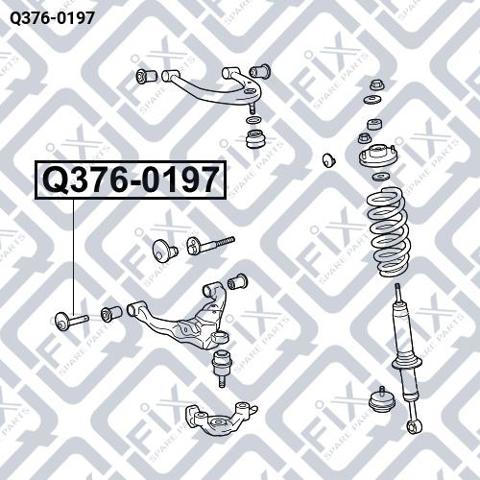 Купить Q3760197 Q-fix Болт нижнего рычага