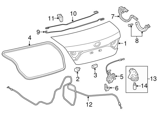 Купить 6453106370 Toyota Амортизатор двери багажника