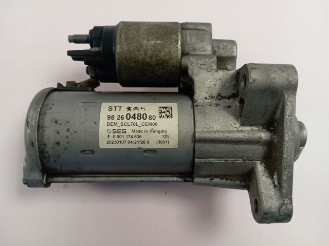Стартер двигателя Peugeot/Citroen 9826048080