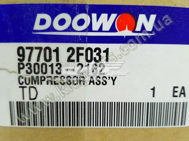 Компрессор кондиционера 977012F031 Doowon