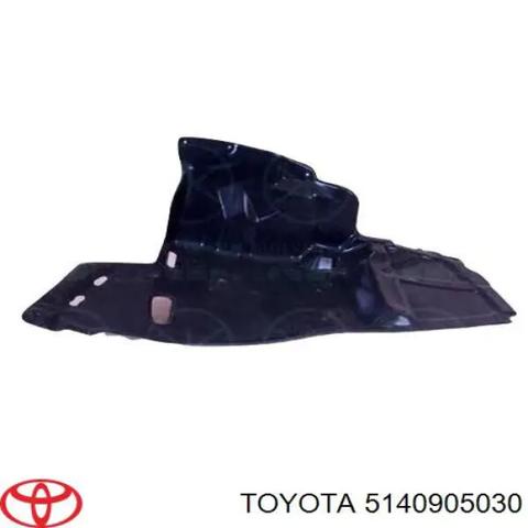 Protector de motor izquierdo 5140905030 TOYOTA