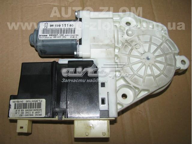 9649911180 Peugeot/Citroen motor de acionamento de vidro da porta dianteira esquerda