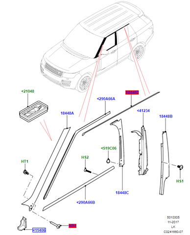 LR040775 Land Rover 