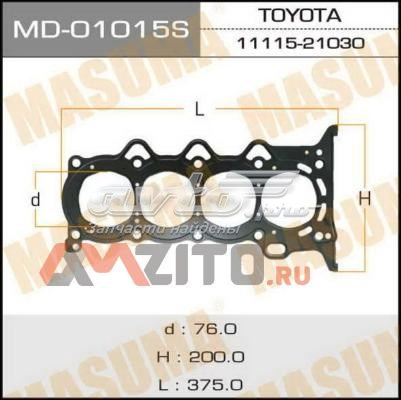 MD01015S Masuma vedante de cabeça de motor (cbc)