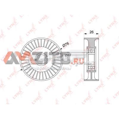 Натяжитель приводного ремня PB5264 Lynxauto