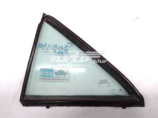 Стекло-форточка двери задней левой 6812406130 Toyota