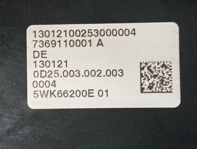 7369110001 BMW 