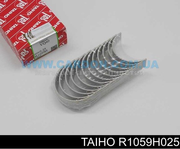 Вкладыши шатунные, 1-й ремонт R1059H025 Taiho