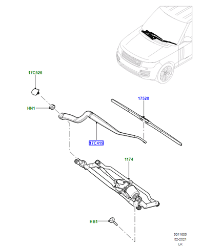 LR033030 Land Rover 