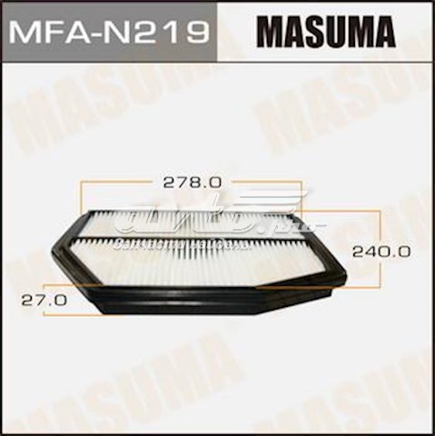 Купить MFAN219 Masuma Автомобильный фильтр воздуха
