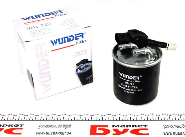 Фильтр тонкой очистки топлива Wunder WB722 цена, от 16.41 USD