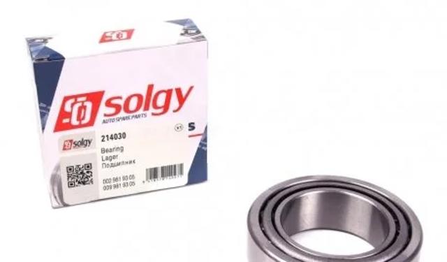 214030 Solgy Подшипник задней ступицы внешний