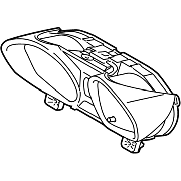 Приборная доска (щиток приборов) Ford DUBZ10849CT цена, от 76.19 USD