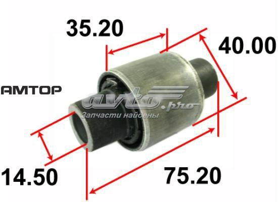 Сайлентблок передней подвески Tenacity AAMNI1038 цена, от 4.49 USD