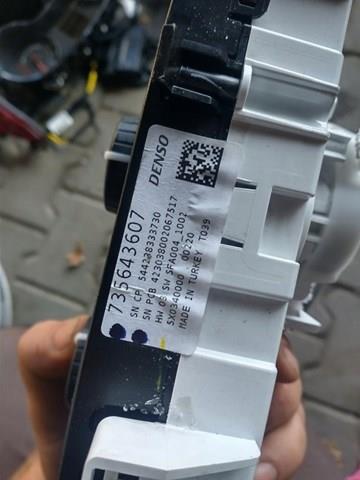 Unidade de controlo dos modos de aquecimento/condicionamento para Fiat Tipo (356)