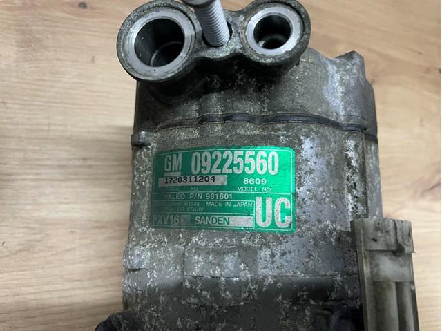 Компрессор системы кондиционирования General Motors 09225560 цена, от 148.87 USD