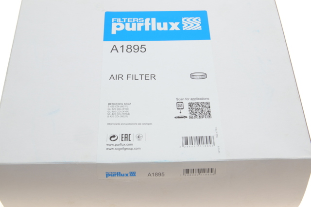 Воздушный фильтр A1895 Purflux