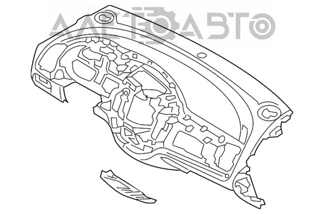 84710A7020WK Hyundai/Kia Передняя панель