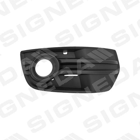 Заглушка (решетка) противотуманных фар бампера переднего правая PAD99042CAR Signeda