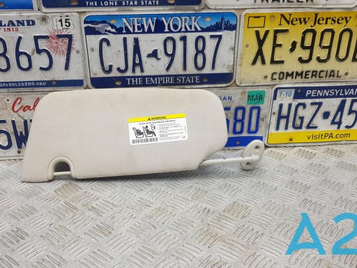 Козырек солнцезащитный автомобиля Chrysler YD98HDAAA цена, от 6.21 USD