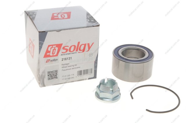 216131 Solgy Подшипник ступицы передней
