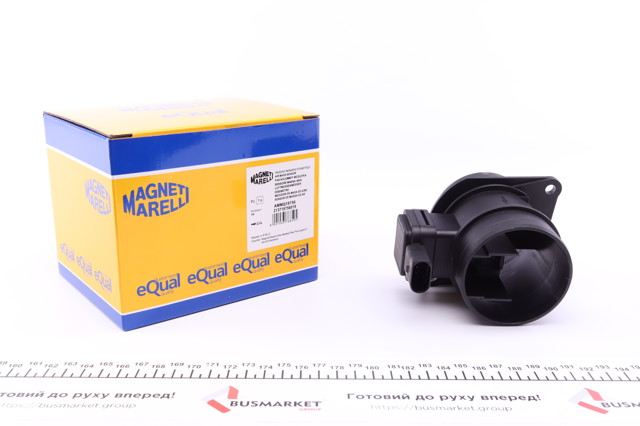 213719756019 Magneti Marelli sensor de fluxo (consumo de ar, medidor de consumo M.A.F. - (Mass Airflow))