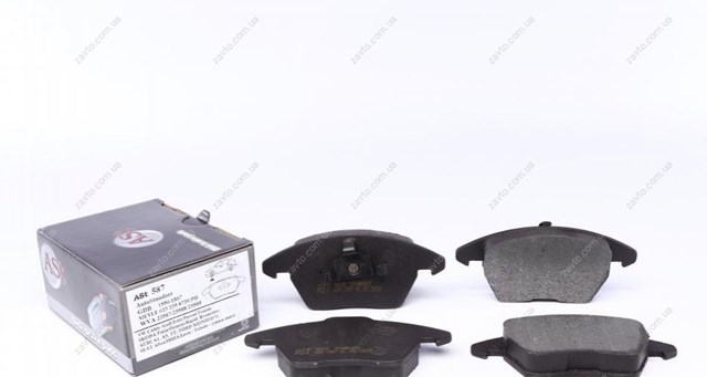 Тормозные колодки AST AST587