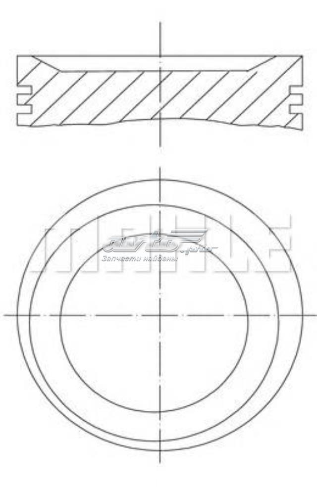 Поршень в зборі 11251437178 BMW