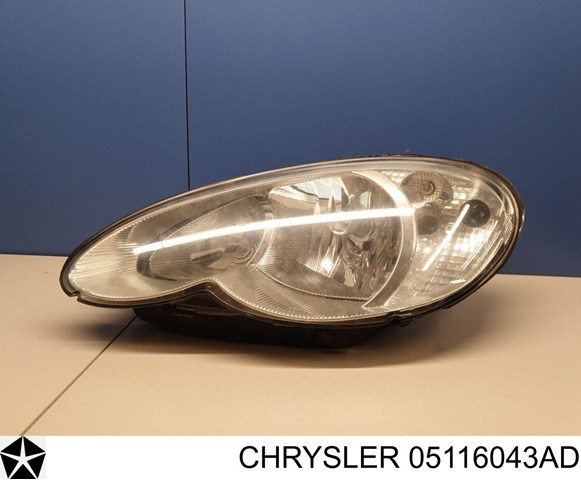 Фара левая 05116043AD Chrysler